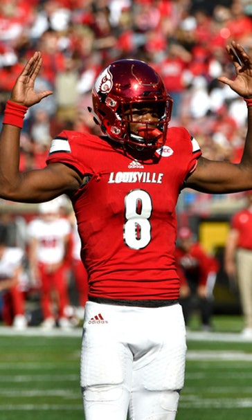 Jackson has 4 TDs, No. 7 Louisville routs NC State 54-13